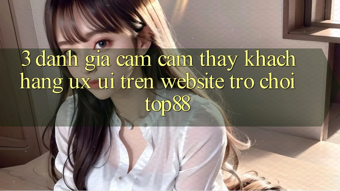 3. Đánh Giá Cảm cảm thấy Khách hàng (UX/UI) Trên Website Trò chơi Top88