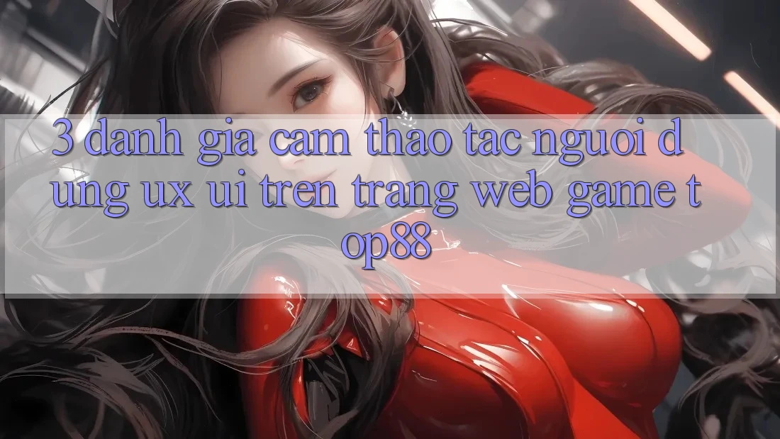 3. Đánh Giá Cảm thao tác Người Dùng (UX/UI) Trên Trang web Game Top88 3. Đánh Giá Cảm thao tác Người Dùng (UX/UI) Trên Trang web Game Top88
