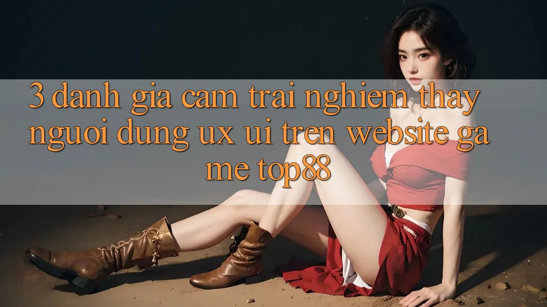 3. Đánh Giá Cảm trải nghiệm thấy Người Dùng (UX/UI) Trên Website Game Top88 3. Đánh Giá Cảm trải nghiệm thấy Người Dùng (UX/UI) Trên Website Game Top88