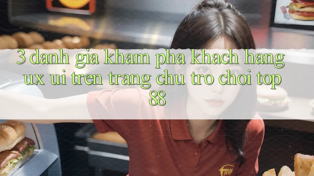 3. Đánh Giá Khám phá Khách hàng (UX/UI) Trên Trang chủ Trò chơi Top88 3. Đánh Giá Khám phá Khách hàng (UX/UI) Trên Trang chủ Trò chơi Top88