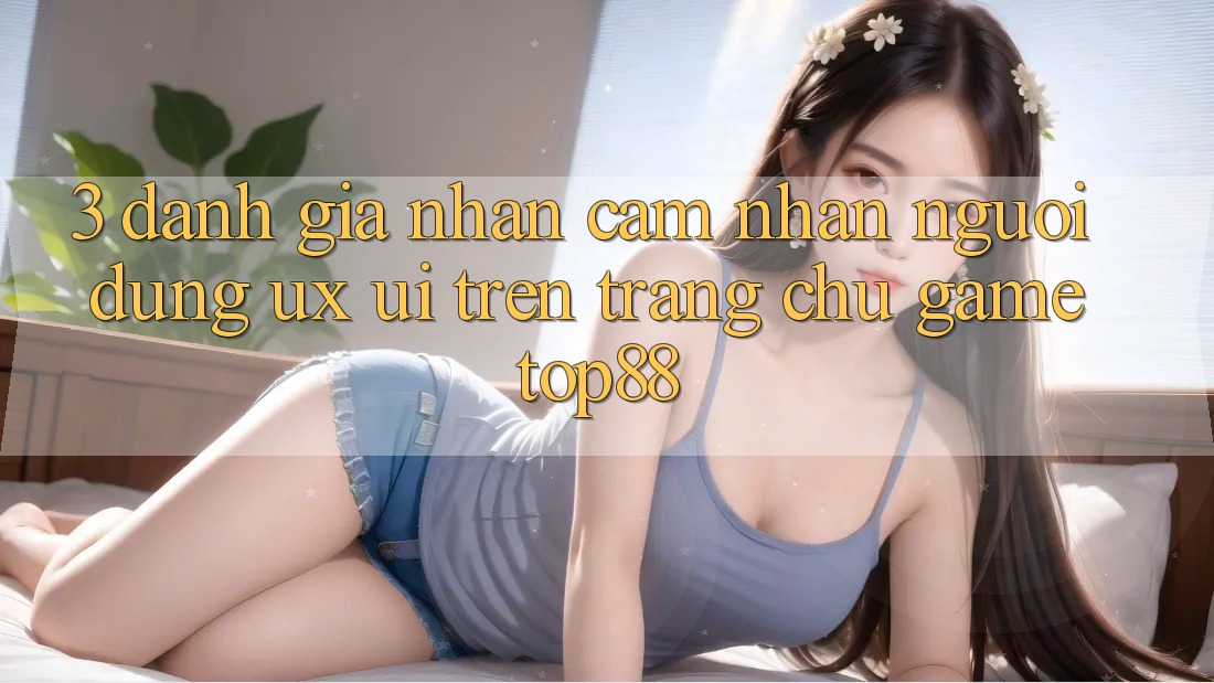 3. Đánh Giá Nhận cảm nhận Người Dùng (UX/UI) Trên Trang chủ Game Top88 3. Đánh Giá Nhận cảm nhận Người Dùng (UX/UI) Trên Trang chủ Game Top88