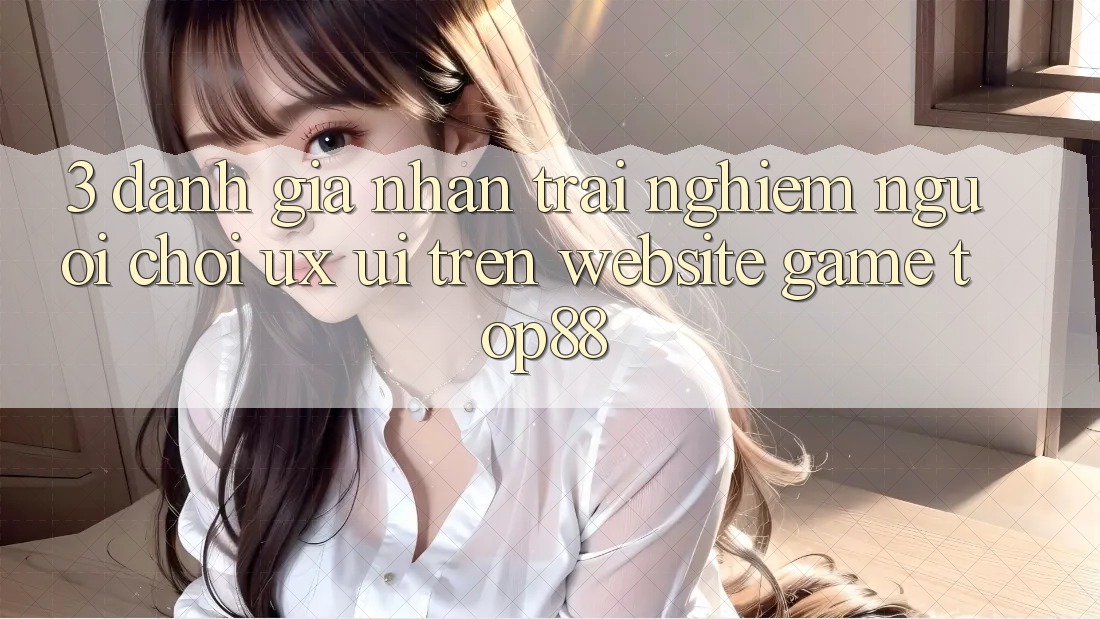 3. Đánh Giá Nhận trải nghiệm Người chơi (UX/UI) Trên Website Game Top88 3. Đánh Giá Nhận trải nghiệm Người chơi (UX/UI) Trên Website Game Top88