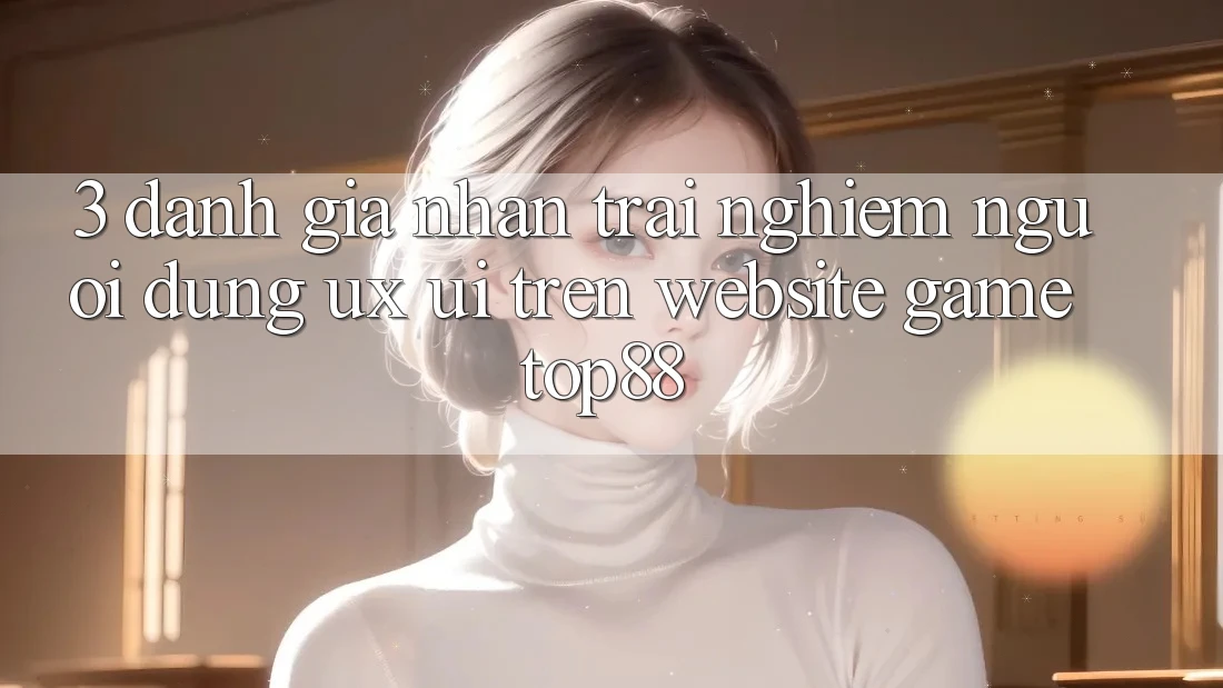 3. Đánh Giá Nhận trải nghiệm Người Dùng (UX/UI) Trên Website Game Top88 3. Đánh Giá Nhận trải nghiệm Người Dùng (UX/UI) Trên Website Game Top88