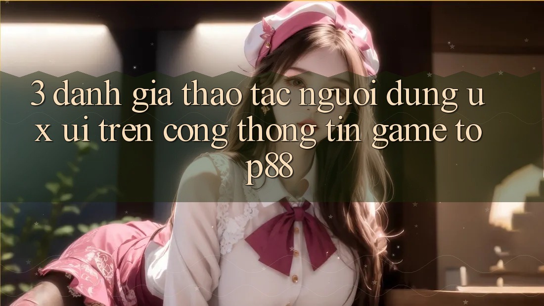 3. Đánh Giá Thao tác Người Dùng (UX/UI) Trên Cổng thông tin Game Top88 3. Đánh Giá Thao tác Người Dùng (UX/UI) Trên Cổng thông tin Game Top88
