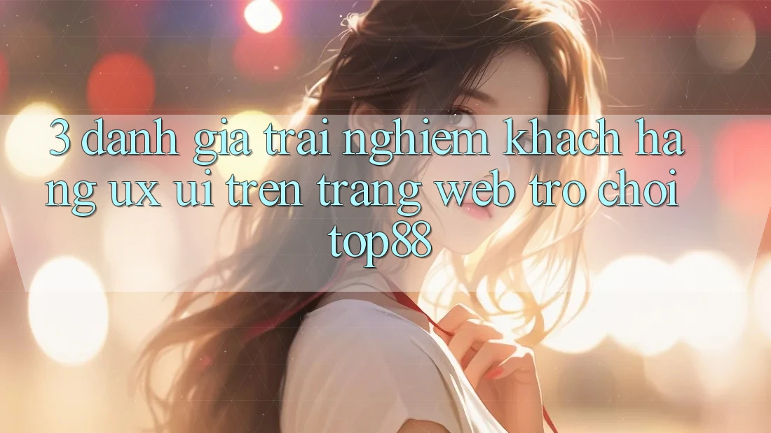 3. Đánh Giá Trải nghiệm Khách hàng (UX/UI) Trên Trang web Trò chơi Top88 3. Đánh Giá Trải nghiệm Khách hàng (UX/UI) Trên Trang web Trò chơi Top88