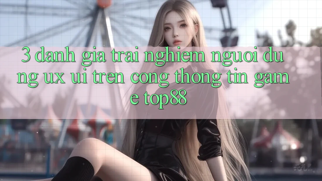 3. Đánh Giá Trải Nghiệm Người Dùng (UX/UI) Trên Cổng thông tin Game Top88 3. Đánh Giá Trải Nghiệm Người Dùng (UX/UI) Trên Cổng thông tin Game Top88