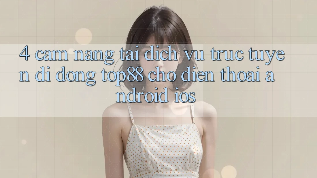 4. Cẩm nang Tải Dịch vụ trực tuyến di động Top88 Cho Điện Thoại (Android & iOS)