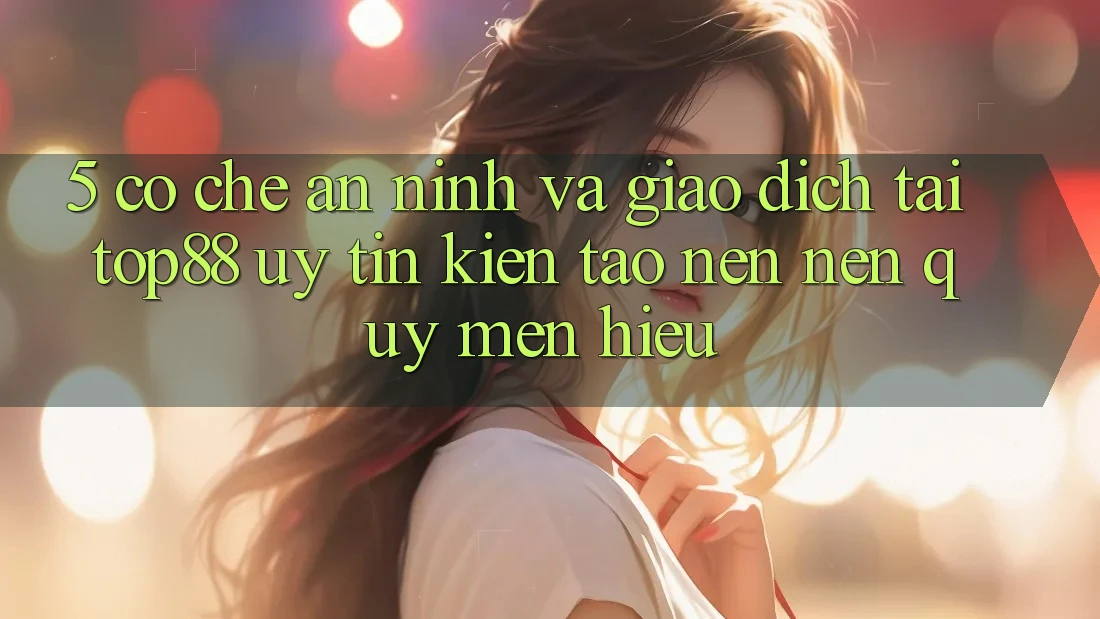 5. Cơ Chế An ninh Và Giao Dịch Tại Top88 - Uy Tín Kiến tạo nên nên Quý mến Hiệu 5. Cơ Chế An ninh Và Giao Dịch Tại Top88 - Uy Tín Kiến tạo nên nên Quý mến Hiệu