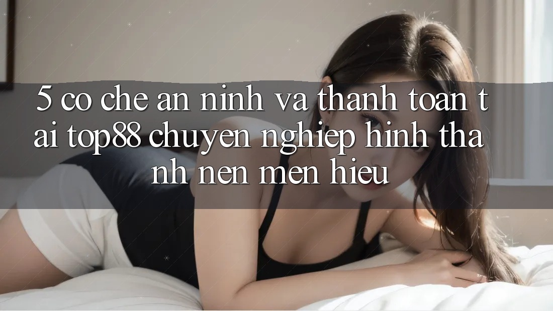 5. Cơ Chế An ninh Và Thanh toán Tại Top88 - Chuyên nghiệp Hình thành Nên Mến Hiệu