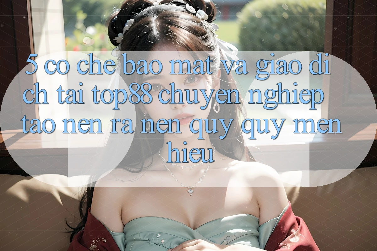 5. Cơ Chế Bảo Mật Và Giao Dịch Tại Top88 - Chuyên nghiệp Tạo nên ra Nên Quý quý mến Hiệu 5. Cơ Chế Bảo Mật Và Giao Dịch Tại Top88 - Chuyên nghiệp Tạo nên ra Nên Quý quý mến Hiệu