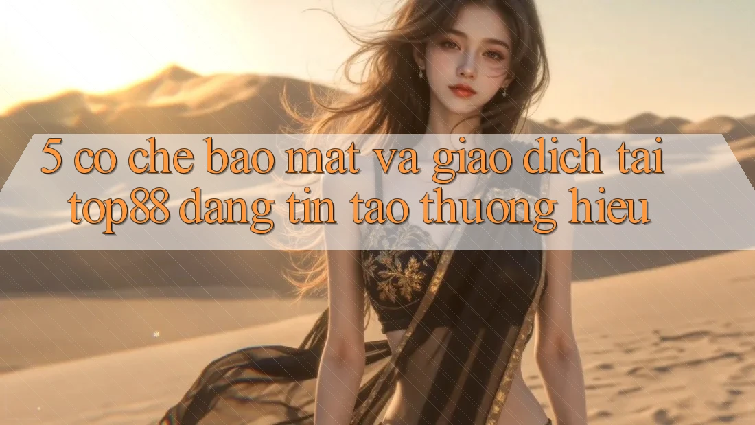 5. Cơ Chế Bảo Mật Và Giao Dịch Tại Top88 - Đáng tin Tạo Thương Hiệu