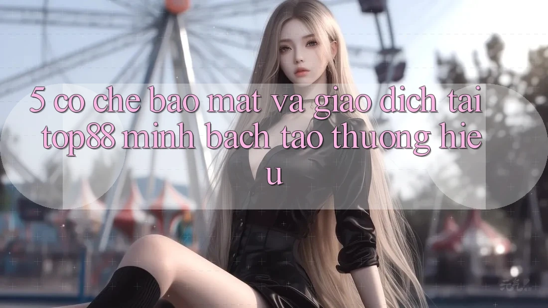 5. Cơ Chế Bảo Mật Và Giao Dịch Tại Top88 - Minh bạch Tạo Thương Hiệu