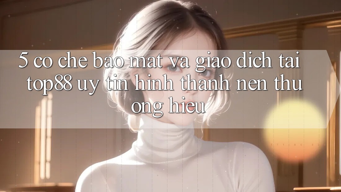5. Cơ Chế Bảo Mật Và Giao Dịch Tại Top88 - Uy Tín Hình thành Nên Thương Hiệu 5. Cơ Chế Bảo Mật Và Giao Dịch Tại Top88 - Uy Tín Hình thành Nên Thương Hiệu