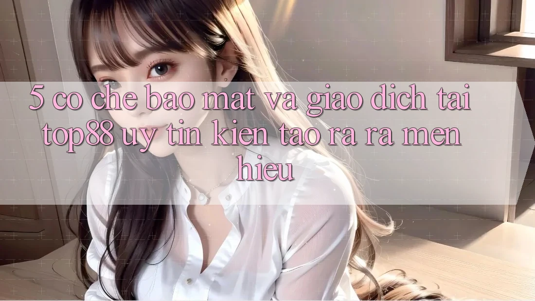 5. Cơ Chế Bảo Mật Và Giao dịch Tại Top88 - Uy Tín Kiến tạo ra ra Mến Hiệu 5. Cơ Chế Bảo Mật Và Giao dịch Tại Top88 - Uy Tín Kiến tạo ra ra Mến Hiệu