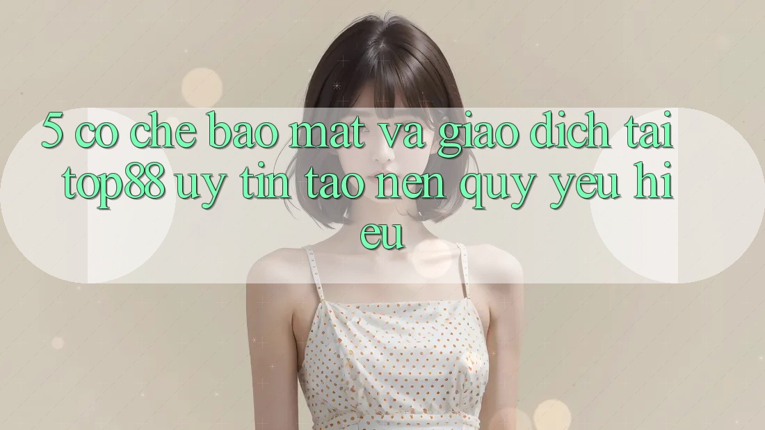 5. Cơ Chế Bảo Mật Và Giao Dịch Tại Top88 - Uy Tín Tạo Nên Quý yêu Hiệu 5. Cơ Chế Bảo Mật Và Giao Dịch Tại Top88 - Uy Tín Tạo Nên Quý yêu Hiệu