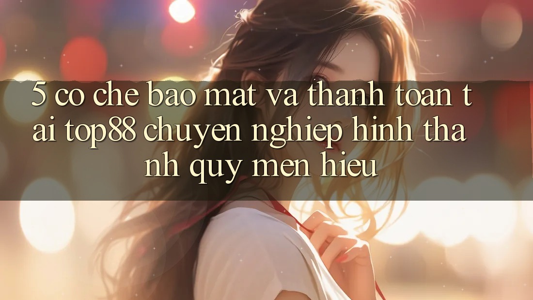 5. Cơ Chế Bảo Mật Và Thanh toán Tại Top88 - Chuyên nghiệp Hình thành Quý mến Hiệu 5. Cơ Chế Bảo Mật Và Thanh toán Tại Top88 - Chuyên nghiệp Hình thành Quý mến Hiệu