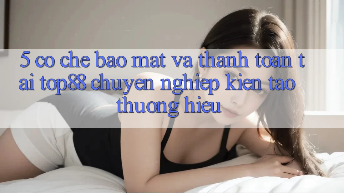 5. Cơ Chế Bảo Mật Và Thanh toán Tại Top88 - Chuyên nghiệp Kiến tạo Thương Hiệu