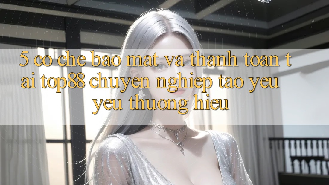 5. Cơ Chế Bảo Mật Và Thanh toán Tại Top88 - Chuyên nghiệp Tạo Yêu yêu thương Hiệu 5. Cơ Chế Bảo Mật Và Thanh toán Tại Top88 - Chuyên nghiệp Tạo Yêu yêu thương Hiệu