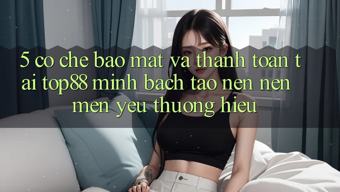 5. Cơ Chế Bảo Mật Và Thanh toán Tại Top88 - Minh bạch Tạo nên nên Mến yêu thương Hiệu