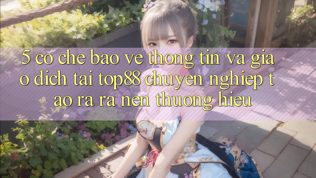 5. Cơ Chế Bảo vệ thông tin Và Giao Dịch Tại Top88 - Chuyên nghiệp Tạo ra ra Nên Thương Hiệu