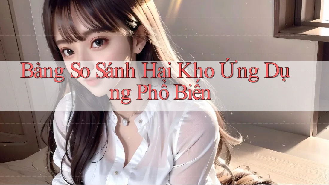Bảng So Sánh Hai Kho Ứng Dụng Phổ Biến Bảng So Sánh Hai Kho Ứng Dụng Phổ Biến