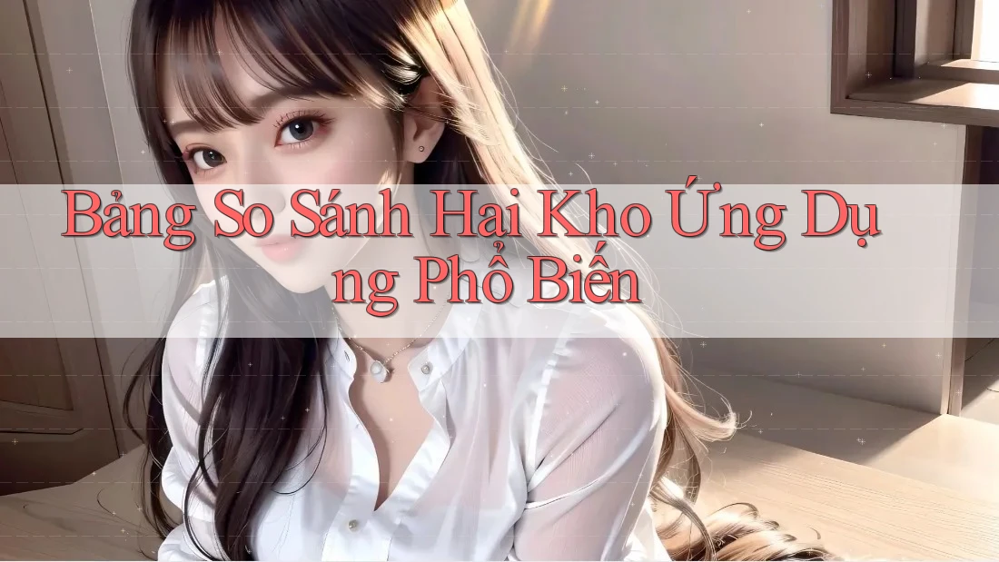 Bảng So Sánh Hai Kho Ứng Dụng Phổ Biến Bảng So Sánh Hai Kho Ứng Dụng Phổ Biến