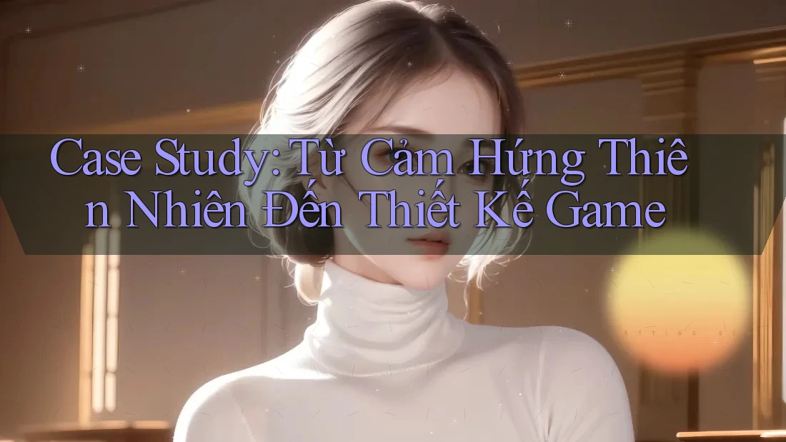 Case Study: Từ Cảm Hứng Thiên Nhiên Đến Thiết Kế Game Case Study: Từ Cảm Hứng Thiên Nhiên Đến Thiết Kế Game