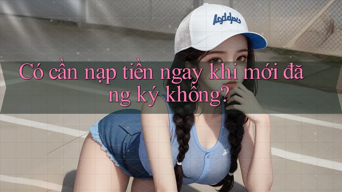 Có cần nạp tiền ngay khi mới đăng ký không?