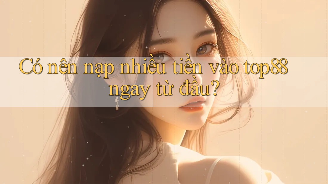 Có nên nạp nhiều tiền vào top88 ngay từ đầu?