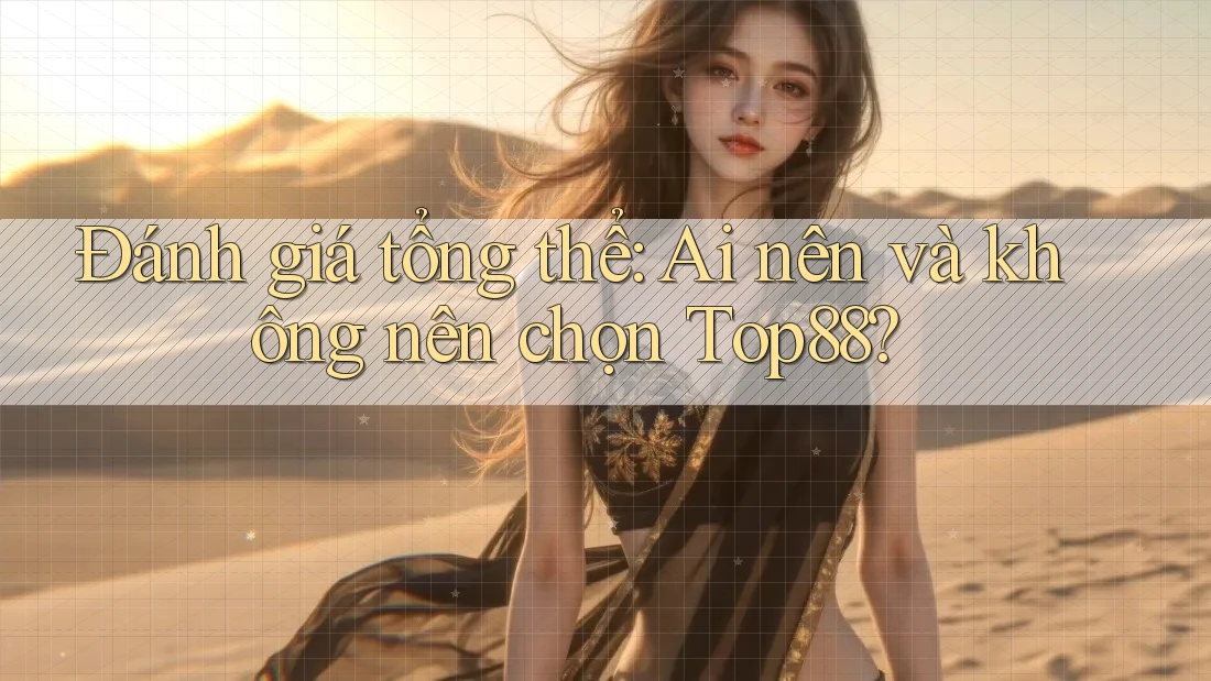 Đánh giá tổng thể: Ai nên và không nên chọn Top88? Đánh giá tổng thể: Ai nên và không nên chọn Top88?