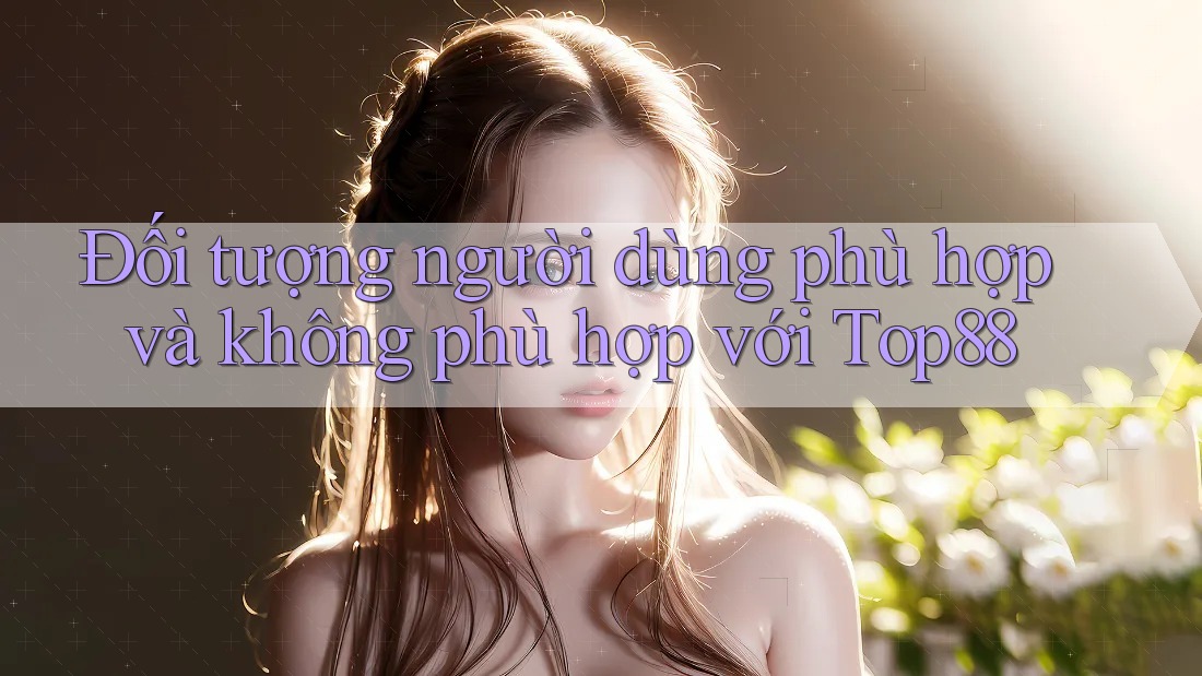 Đối tượng người dùng phù hợp và không phù hợp với top88 Đối tượng người dùng phù hợp và không phù hợp với top88