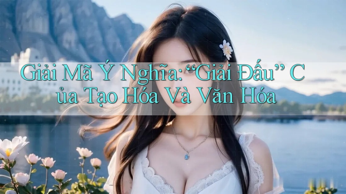 Giải Mã Ý Nghĩa: “Giải Đấu” Của Tạo Hóa Và Văn Hóa Giải Mã Ý Nghĩa: “Giải Đấu” Của Tạo Hóa Và Văn Hóa