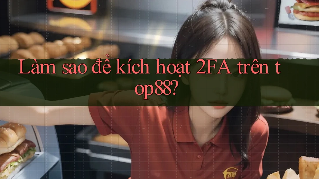 Làm sao để kích hoạt 2FA trên top88?