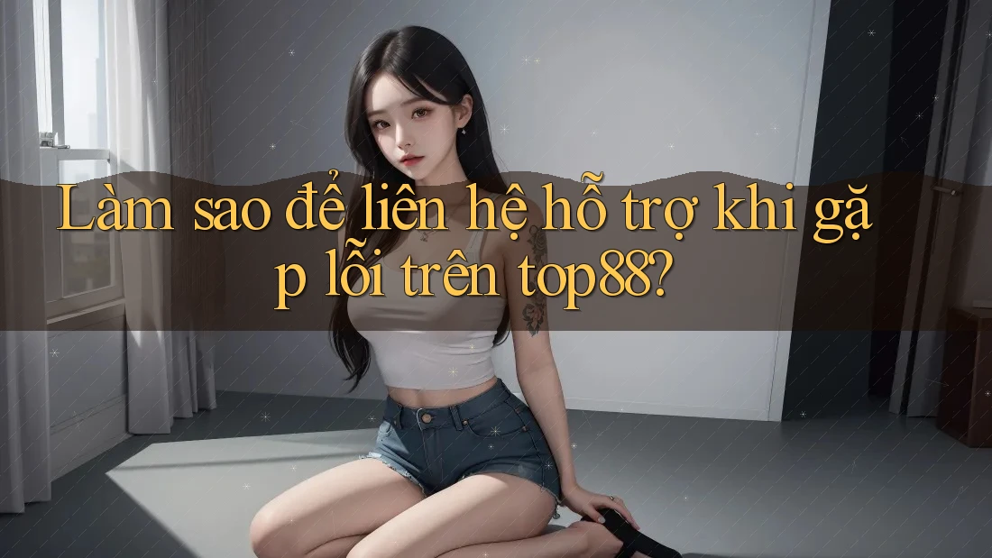Làm sao để liên hệ hỗ trợ khi gặp lỗi trên top88? Làm sao để liên hệ hỗ trợ khi gặp lỗi trên top88?