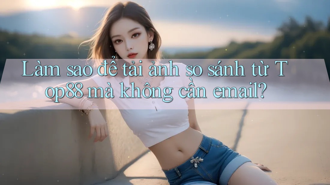 Làm sao để tải ảnh so sánh từ Top88 mà không cần email? Làm sao để tải ảnh so sánh từ Top88 mà không cần email?