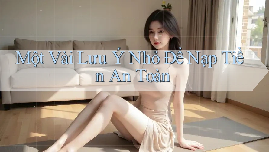 Một Vài Lưu Ý Nhỏ Để Nạp Tiền An Toàn Một Vài Lưu Ý Nhỏ Để Nạp Tiền An Toàn