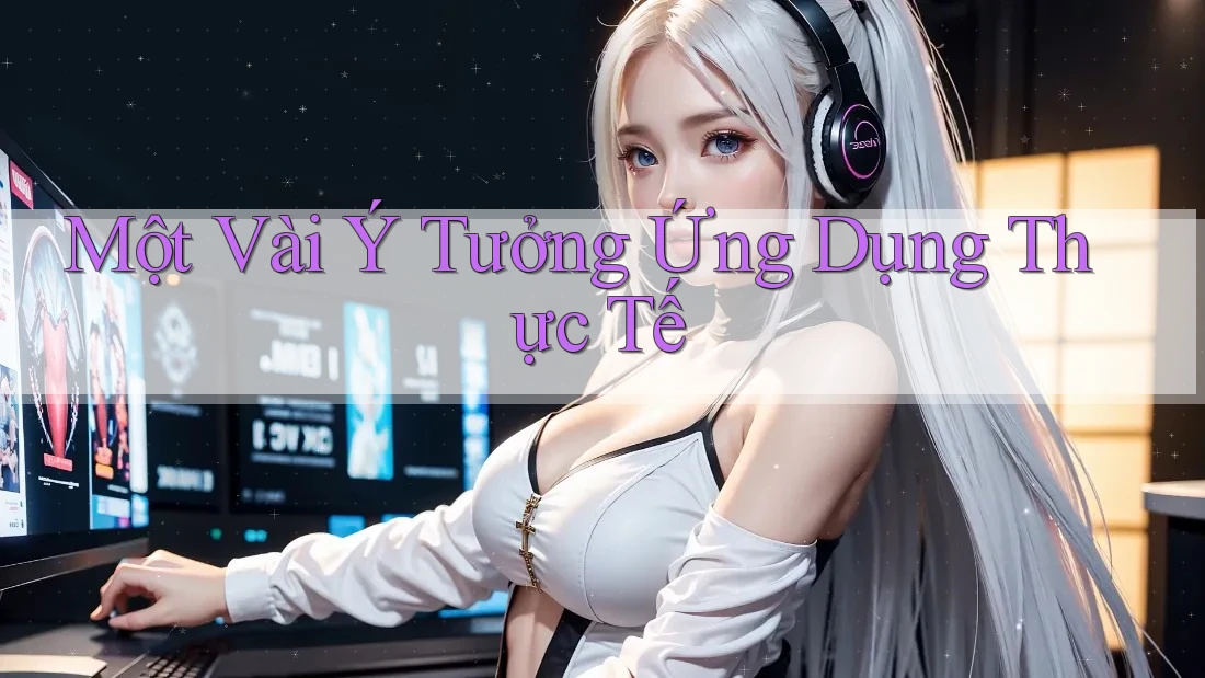 Một Vài Ý Tưởng Ứng Dụng Thực Tế Một Vài Ý Tưởng Ứng Dụng Thực Tế