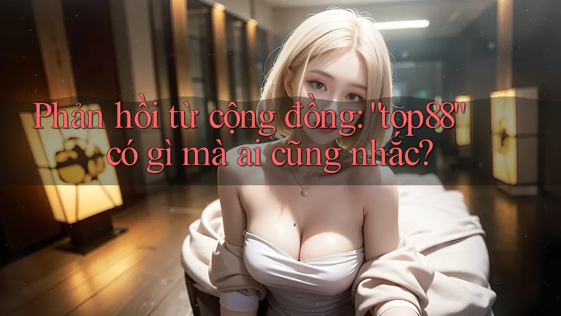 Phản hồi từ cộng đồng: “top88” có gì mà ai cũng nhắc?