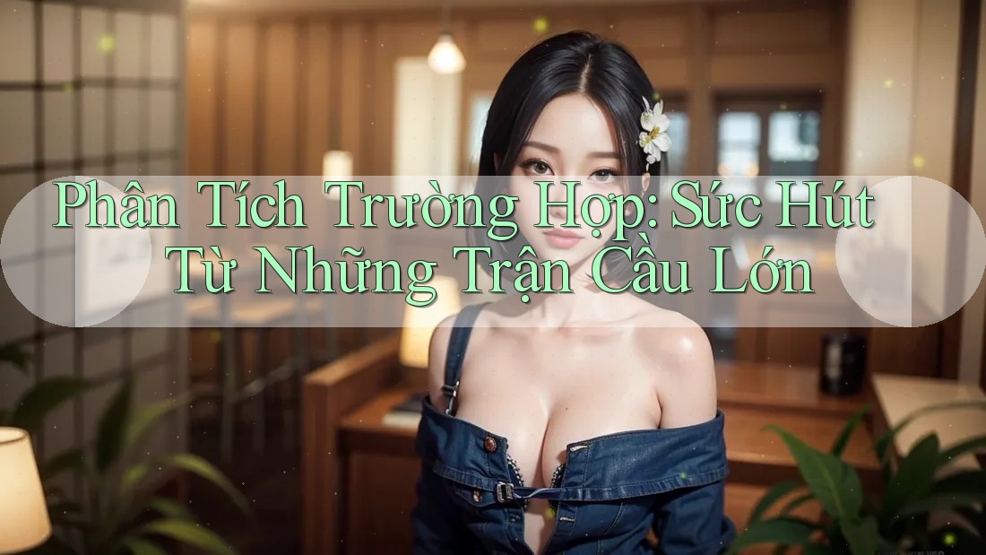 Phân Tích Trường Hợp: Sức Hút Từ Những Trận Cầu Lớn Phân Tích Trường Hợp: Sức Hút Từ Những Trận Cầu Lớn
