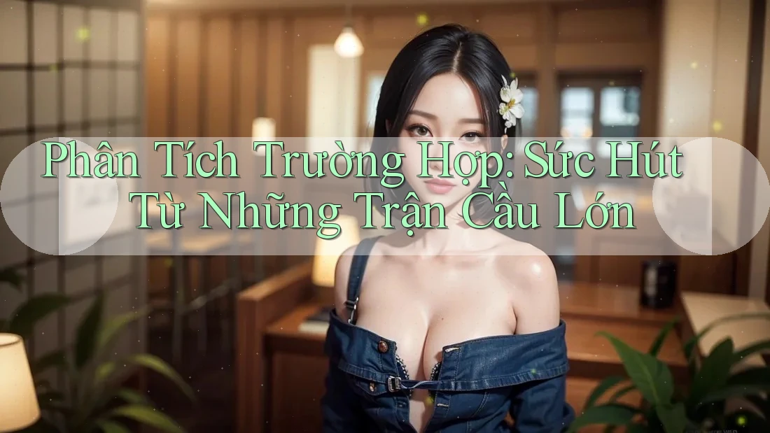 Phân Tích Trường Hợp: Sức Hút Từ Những Trận Cầu Lớn