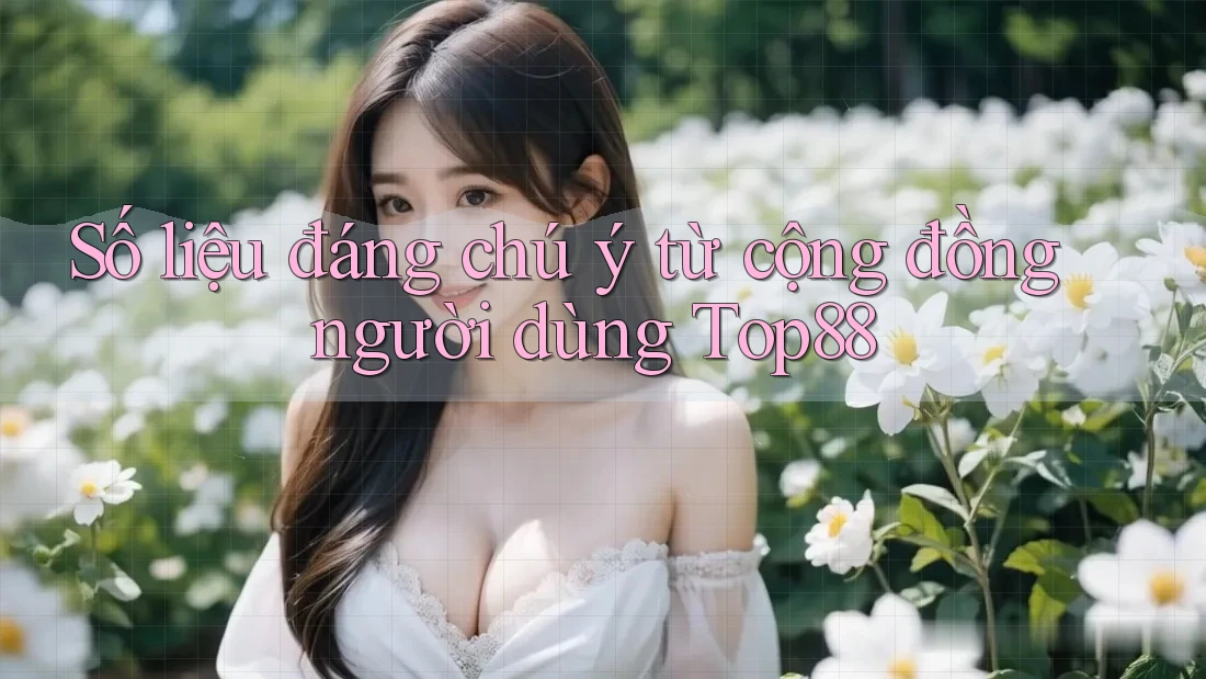 Số liệu đáng chú ý từ cộng đồng người dùng Top88