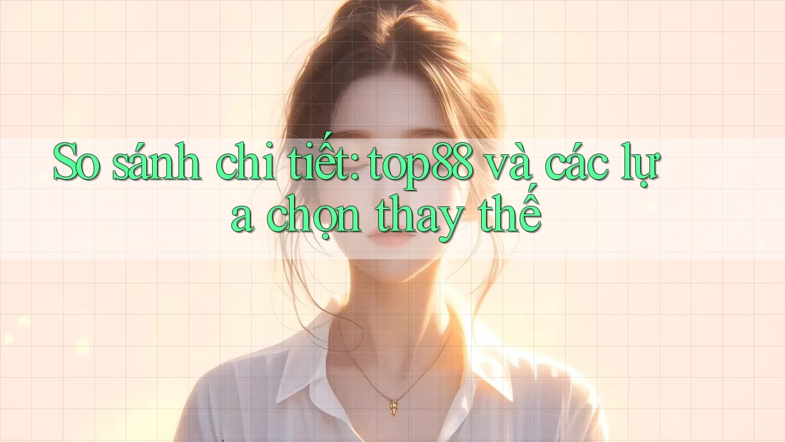 So sánh chi tiết: top88 và các lựa chọn thay thế