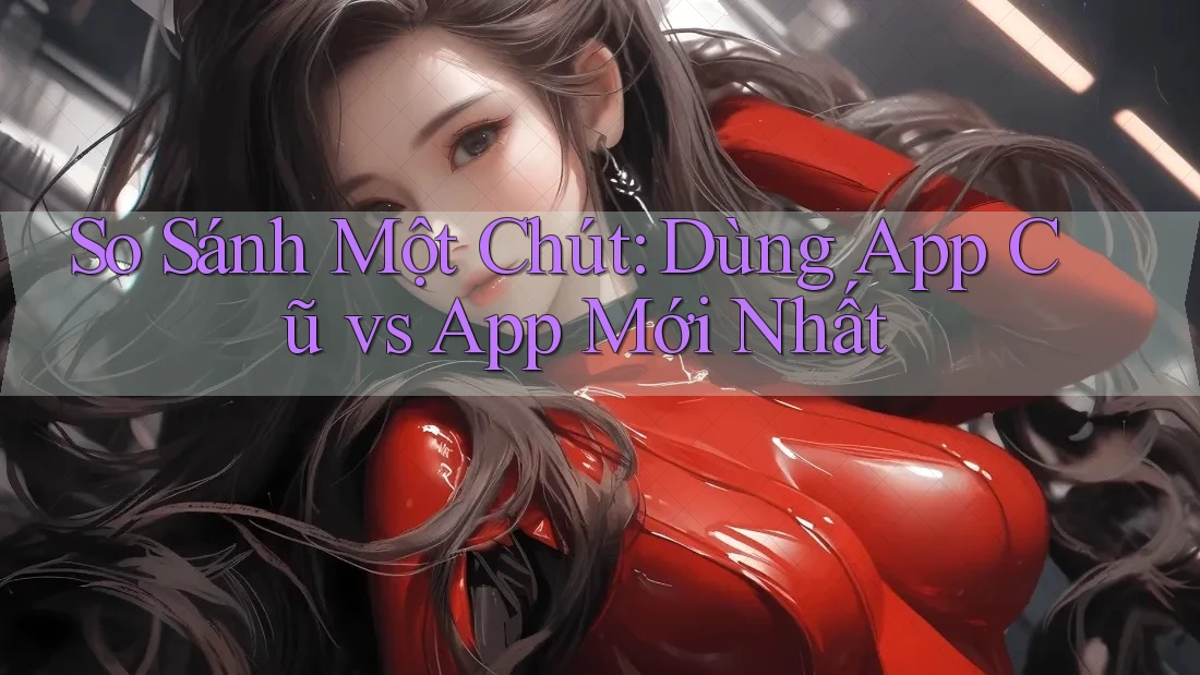 So Sánh Một Chút: Dùng App Cũ vs App Mới Nhất So Sánh Một Chút: Dùng App Cũ vs App Mới Nhất