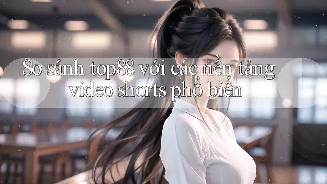 So sánh top88 với các nền tảng video shorts phổ biến So sánh top88 với các nền tảng video shorts phổ biến