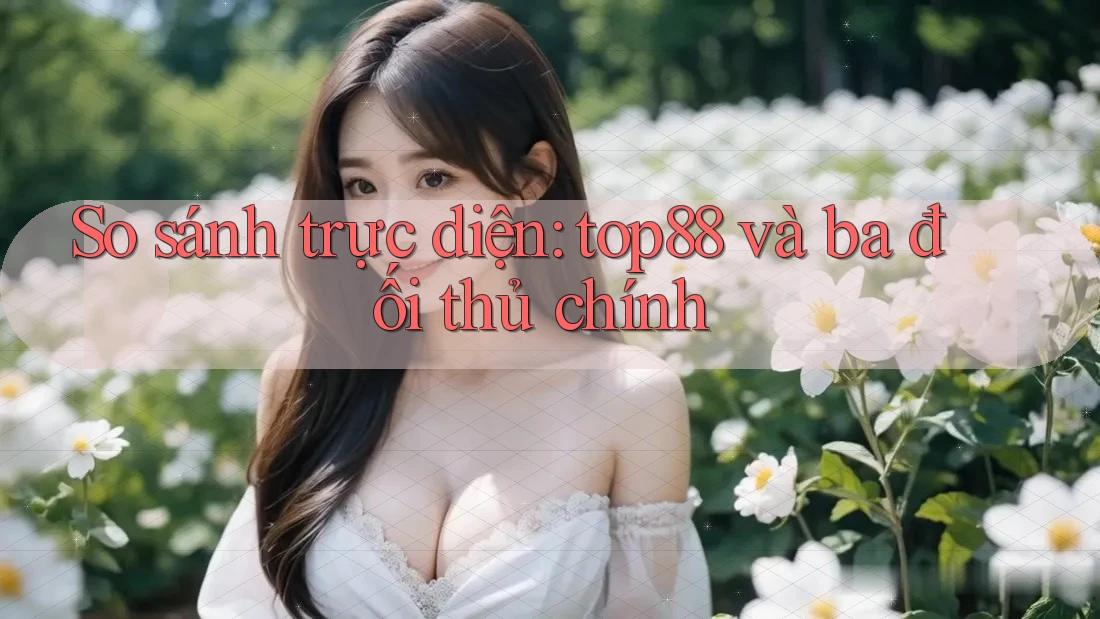 So sánh trực diện: top88 và ba đối thủ chính