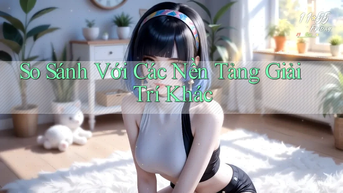 So sánh với các nền tảng giải trí khác So sánh với các nền tảng giải trí khác