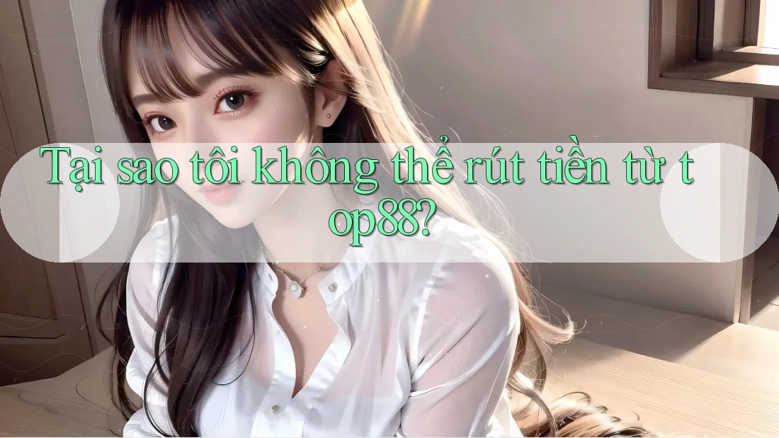 Tại sao tôi không thể rút tiền từ top88? Tại sao tôi không thể rút tiền từ top88?