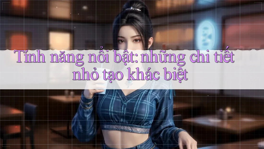 Tính năng nổi bật: những chi tiết nhỏ tạo khác biệt Tính năng nổi bật: những chi tiết nhỏ tạo khác biệt
