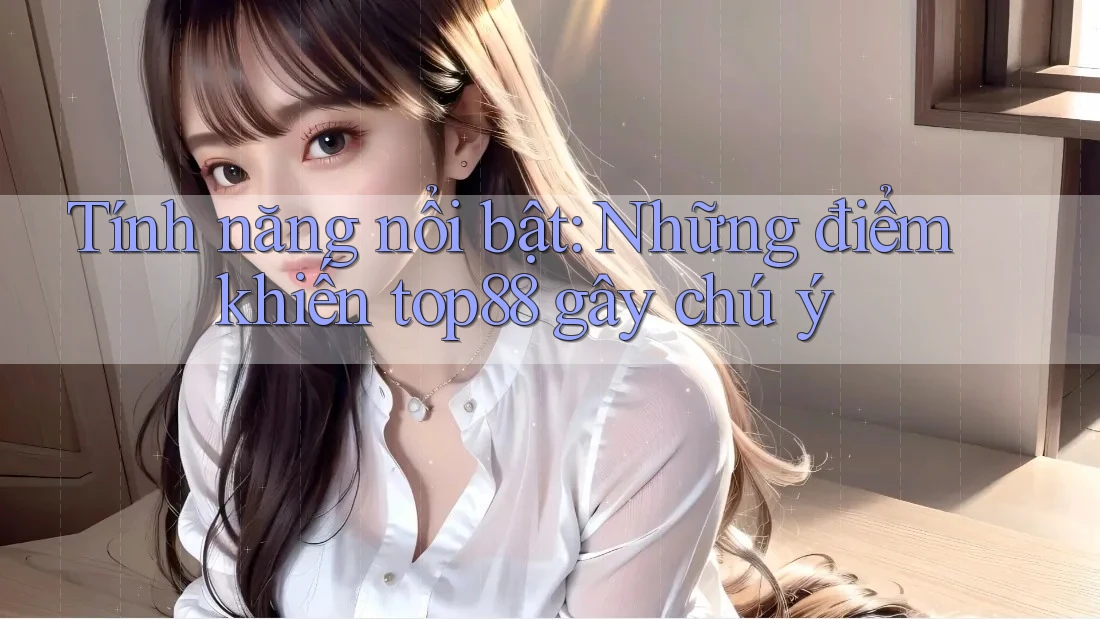 Tính năng nổi bật: Những điểm khiến top88 gây chú ý
