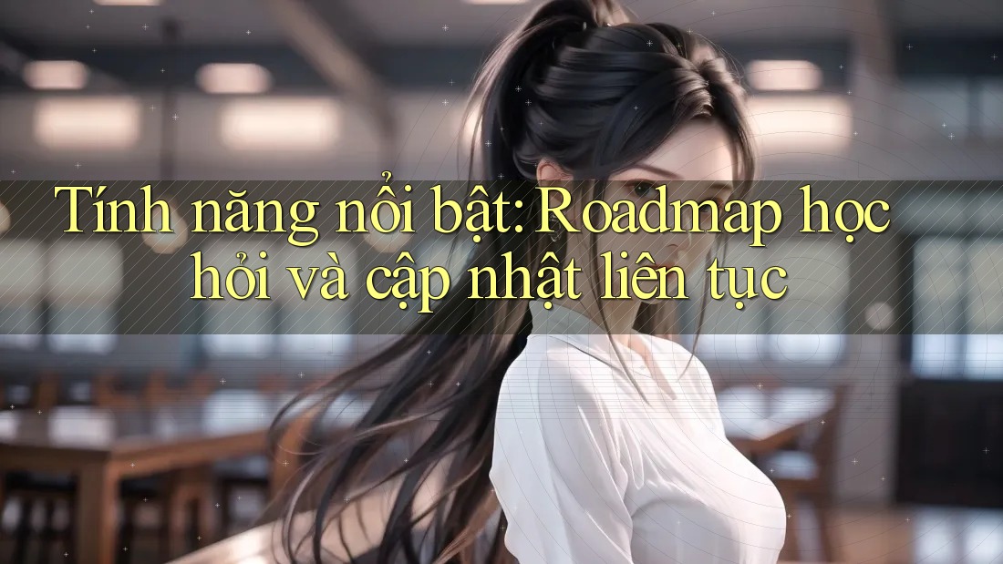 Tính năng nổi bật: Roadmap học hỏi và cập nhật liên tục